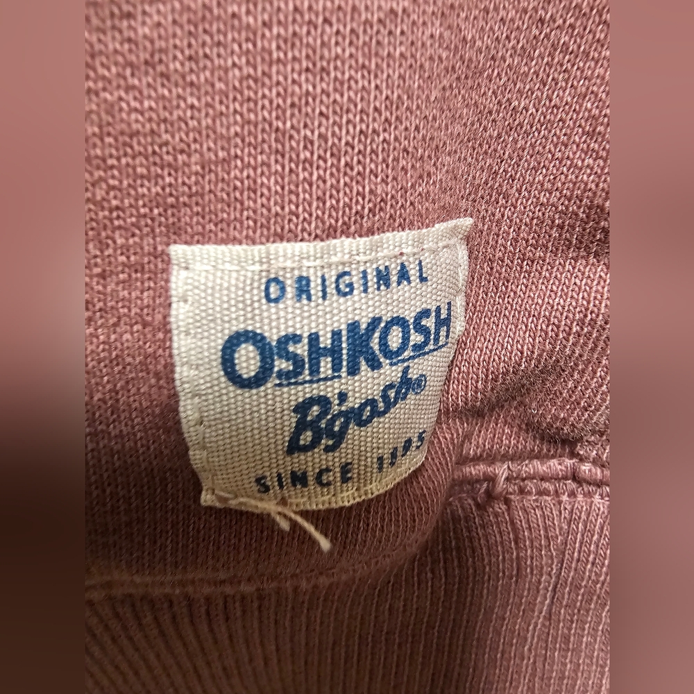 Oshkosh B'gosh Boys Kid French Terry Pullover Sweatshirt Sweater Sz 10 - Picture 2 of 8
